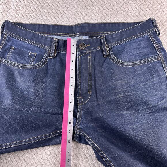 Buffalo David Bitton Men’s jeans Six slim Straights 36 (38x32) Cotton polyester - Picture 10 of 16